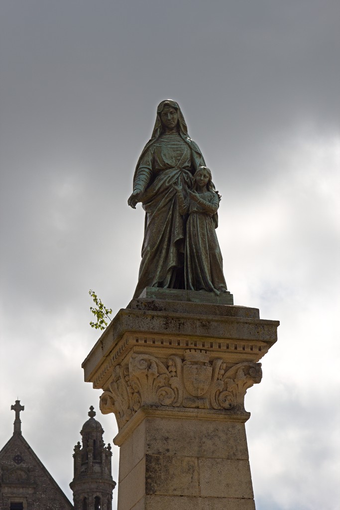 sainte anne d'auray basiliek kerk bedevaartsoord france frankrijk bretagne morbihan renaissance religie scala santa